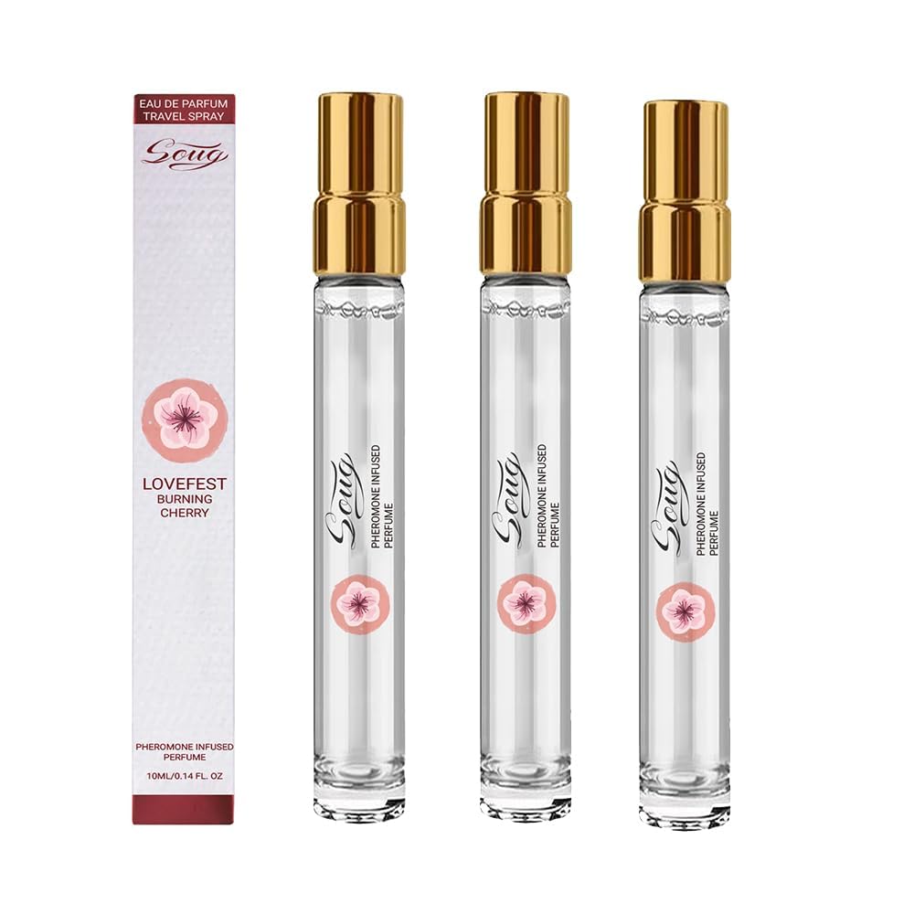 WSNPTUL Rebel Pheromone Cologne for Men Rebel by Alloura for Men Alloura Pheromone Perfume Long Lasting Fragrance (3 pack Pink)