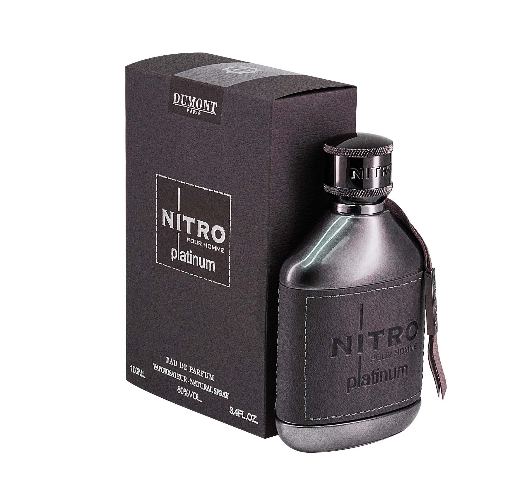 Dumont PLATINUM - 3.4oz - Eau De Parfum - Luxury Perfume for Men - Masculine Fragrance - Long Lasting Cologne Mist & Body Spray - for Him